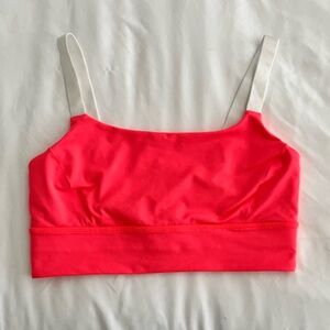 Lululemon, size 8, orange sports bra